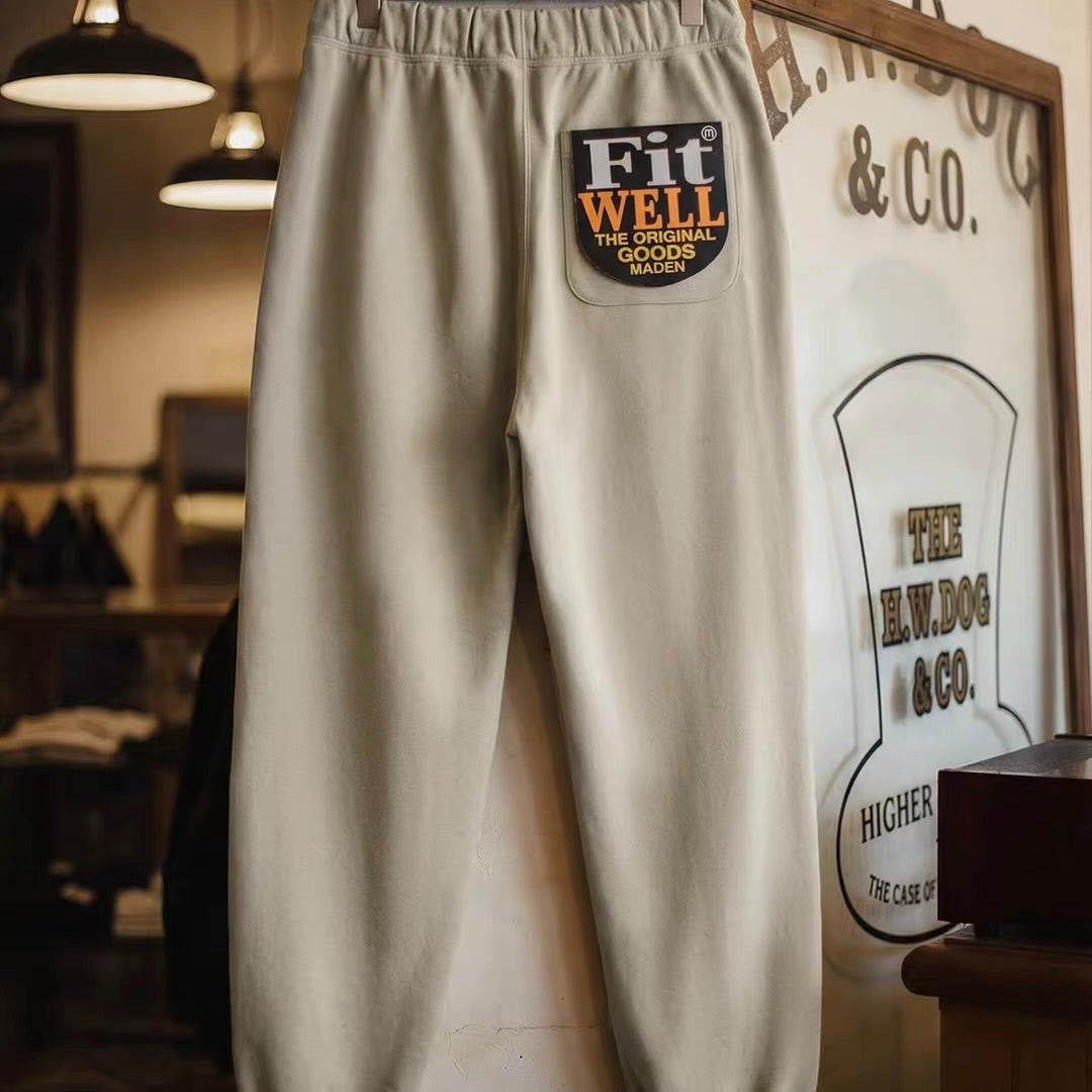 ジップ付ポケット バイカラー スウェットパンツ（1Color）260040