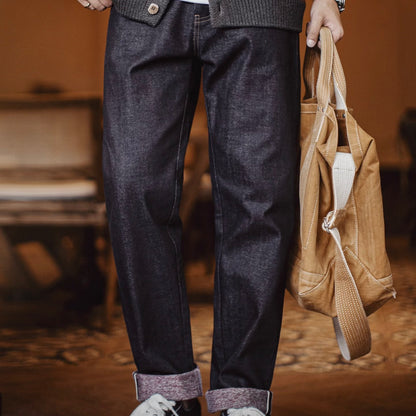 デザインステッチ テーパード デニムパンツ（1Color）250970