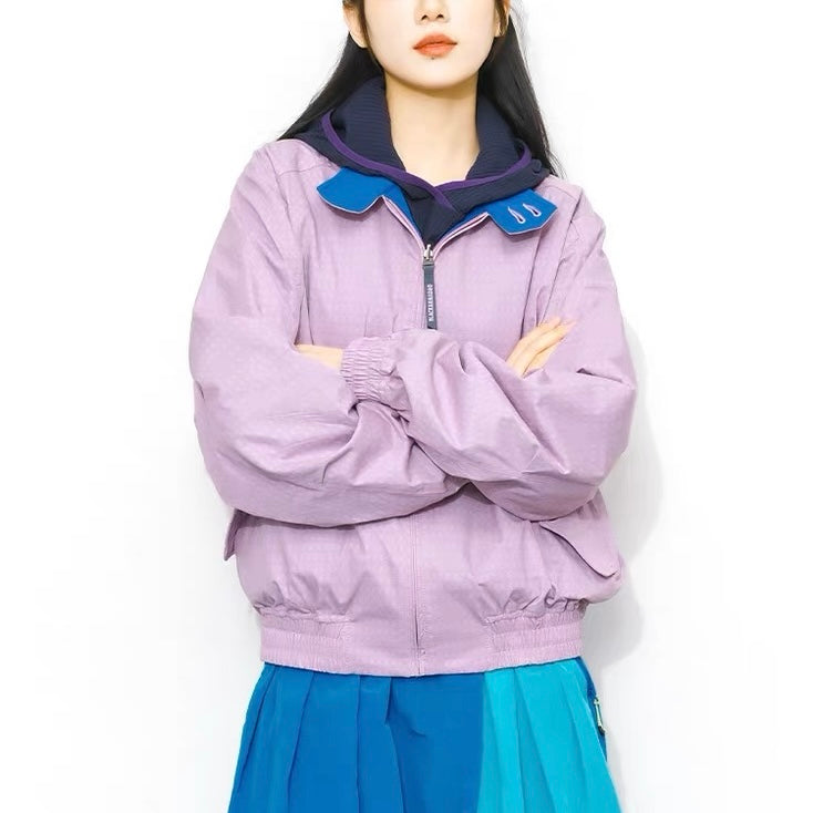 撥水 リバーシブル スタンドカラージャケット（7Colors）260277