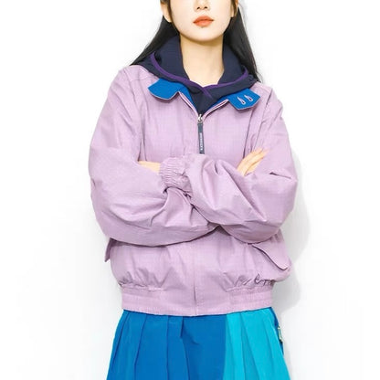 撥水 リバーシブル スタンドカラージャケット（7Colors）260277