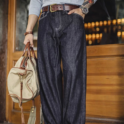 ワンウォッシュ インディゴ デニムパンツ（1Color）251004