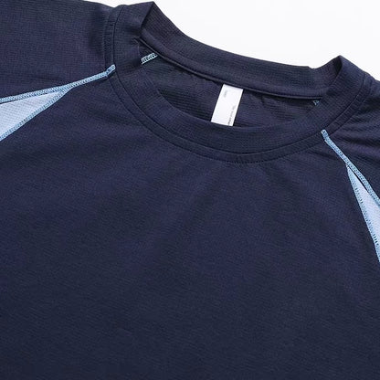 アクセントカラー 長袖 スポーツTシャツ（4Colors）260148