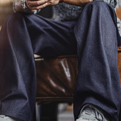 赤耳 ワイドストレート デニムパンツ（1Color）250697