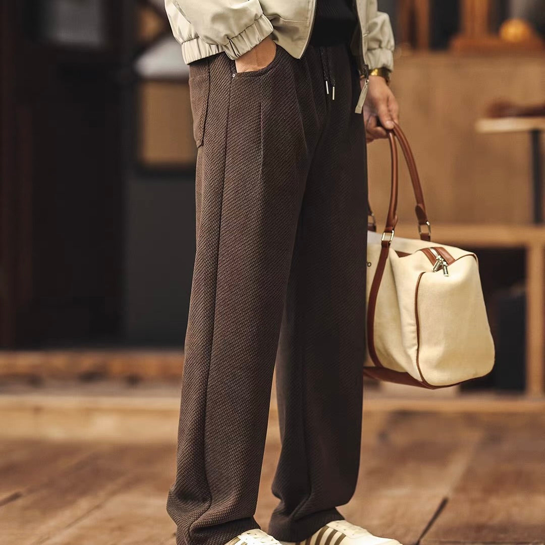 アメリカンレトロ タック入り ストレートパンツ（2Colors）260839