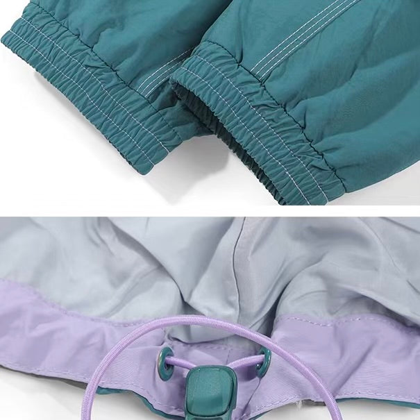 裾ドローコード フード付ウィンドブレーカー（2Colors）260064