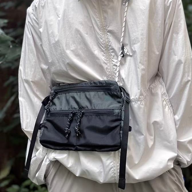 軽量 バイカラー ミニショルダーバッグ（6Colors）260166