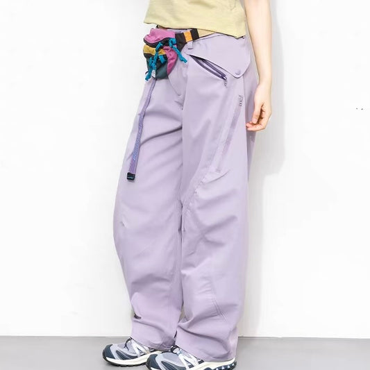 ロングベルト付 デザインパンツ（5Colors）260424