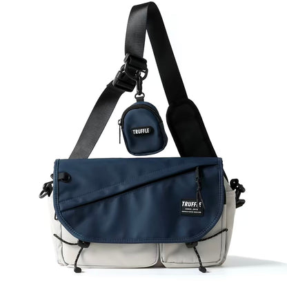 ミニポーチ付 メッセンジャーバッグ（5Colors）260151