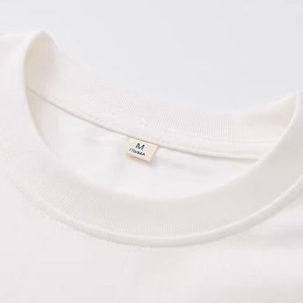 レターモチーフ 厚手 長袖Tシャツ（1Color）260709