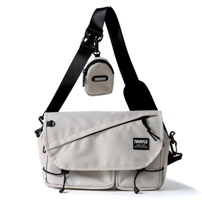 ミニポーチ付 メッセンジャーバッグ（5Colors）260151