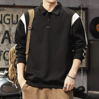 ラインデザイン 厚手 ポロシャツ（2Colors）250887