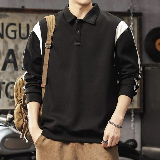 ラインデザイン 厚手 ポロシャツ（2Colors）250887