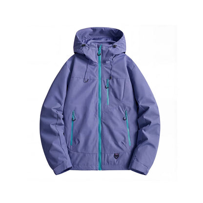 アクセントカラージップ マルチポケット付ジャケット（5Colors）260062