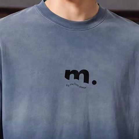 ワンポイントロゴ グラデーションTシャツ（4Colors）260386