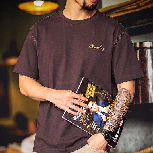 シンプルロゴ ポイントステッチ Tシャツ（3Colors）260358