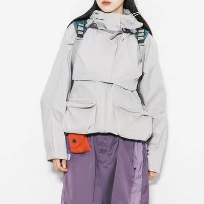 ベストセット フード付ショートジャケット（4Colors）250857