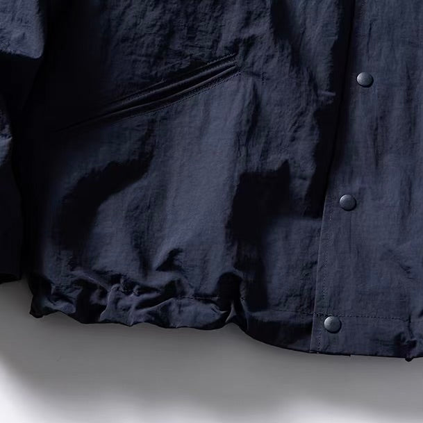 裾ドローコード シンプル コーチジャケット（2Colors）250158