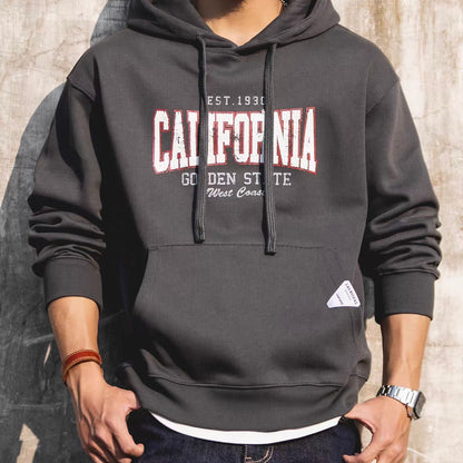 ユーズドテイスト プリント フーディー（2Colors）260123