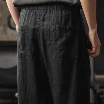 リラックス ストレート リネンパンツ（3Colors）260249