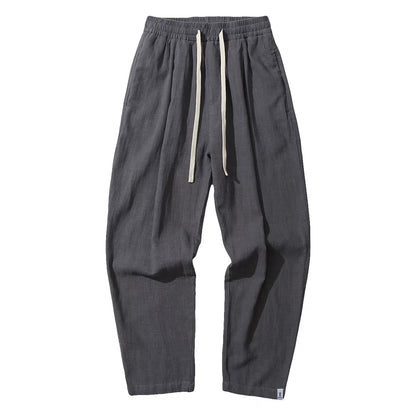 コットンリネン テーパード イージーパンツ（5Colors）250381