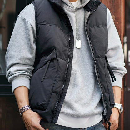 ビッグポケット付 ダックダウンベスト（2Colors）251026