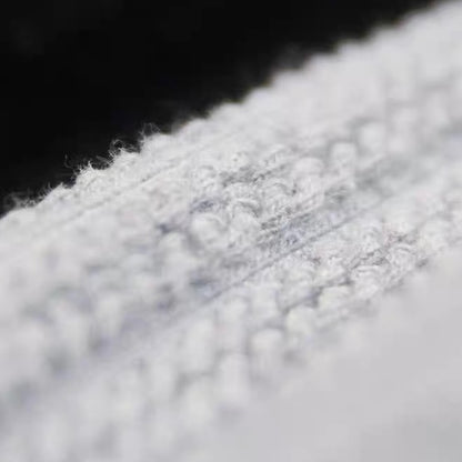 フェイクレイヤード ポロカラー ニットプルオーバー（2Colors）250856