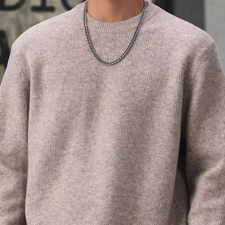 シンプル リラックスフィット セーター（4Colors）260035