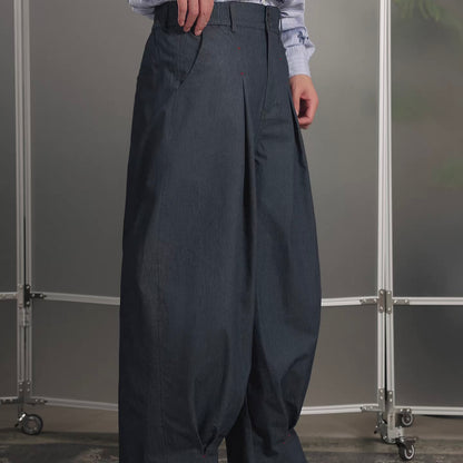 プリーツレッグ デザインパンツ（2Colors）260196