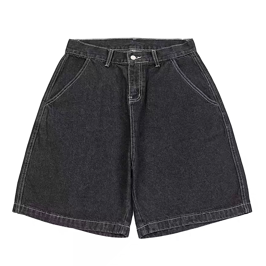 レトロ デニム ワイドハーフパンツ（3Colors）250480