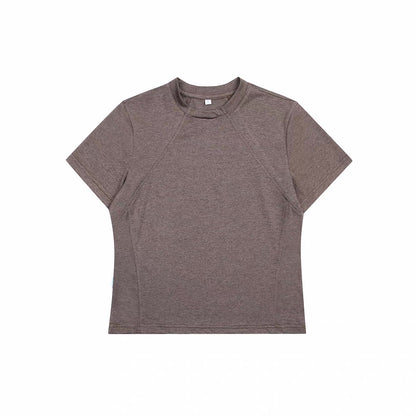 速乾 スポーツ シンプルTシャツ（8Colors）260614