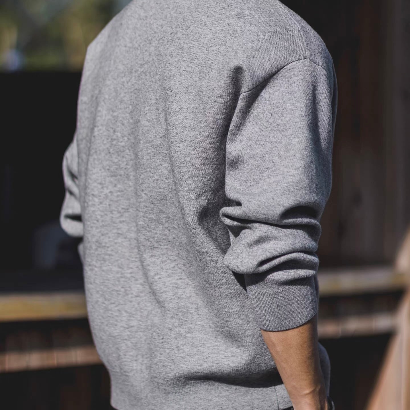 フェイクレイヤード ポロカラー セーター（2Colors）251050