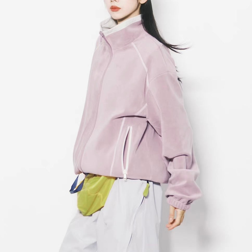 リバーシブル スタンドカラー ジャケット（2Colors）251066