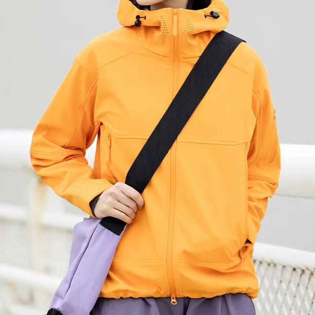 ハイネック フード付ライトジャケット（4Colors）260118