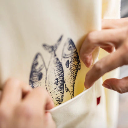 刺繍 胸ポケット付 プリントTシャツ（1Color）260181