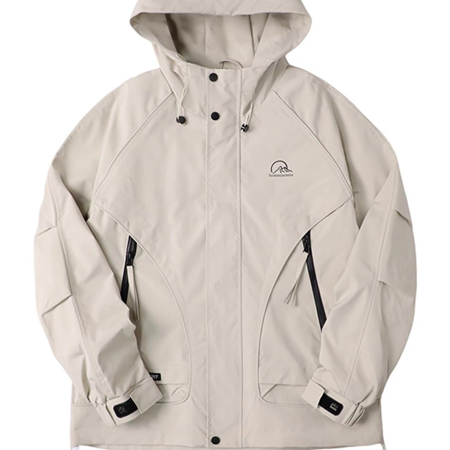 デザインポケット フード付スポーツジャケット（4Colors）251021