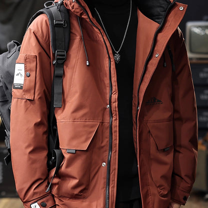 マウンテンロゴ ワーク ダウンジャケット（2Colors）250961