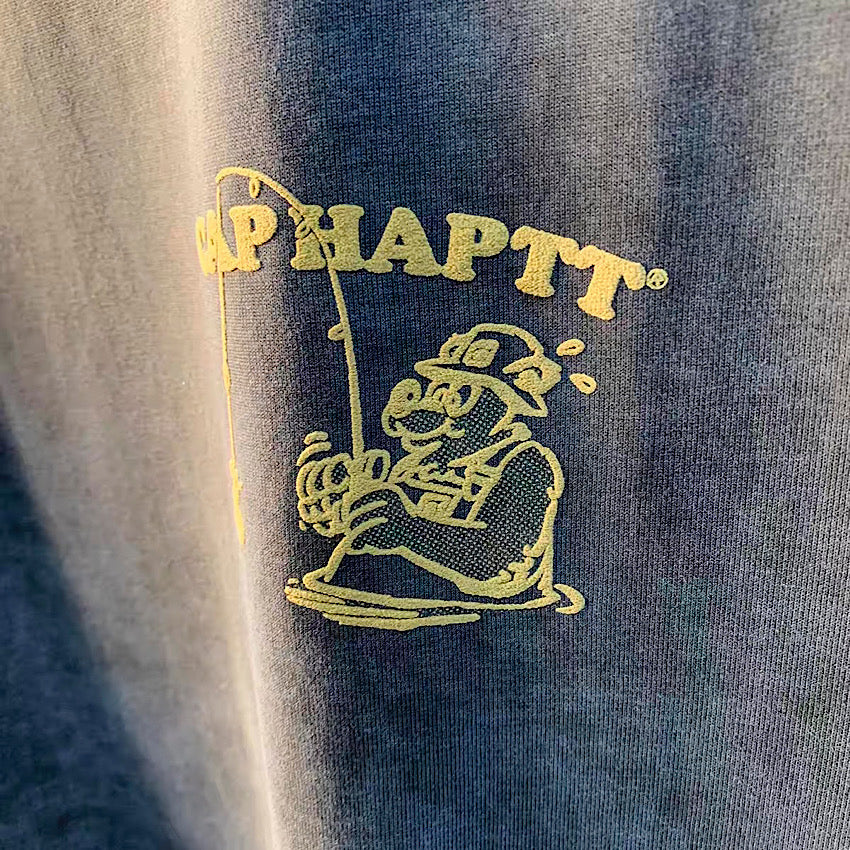 バックプリント ウォッシュド ノースリーブTシャツ（4Colors）250550