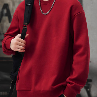 ドロップショルダー 裏起毛 スウェットプルオーバー（1Color）251089