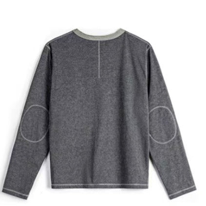 バティックプリント ヘンリーネックTシャツ（1Color）260633