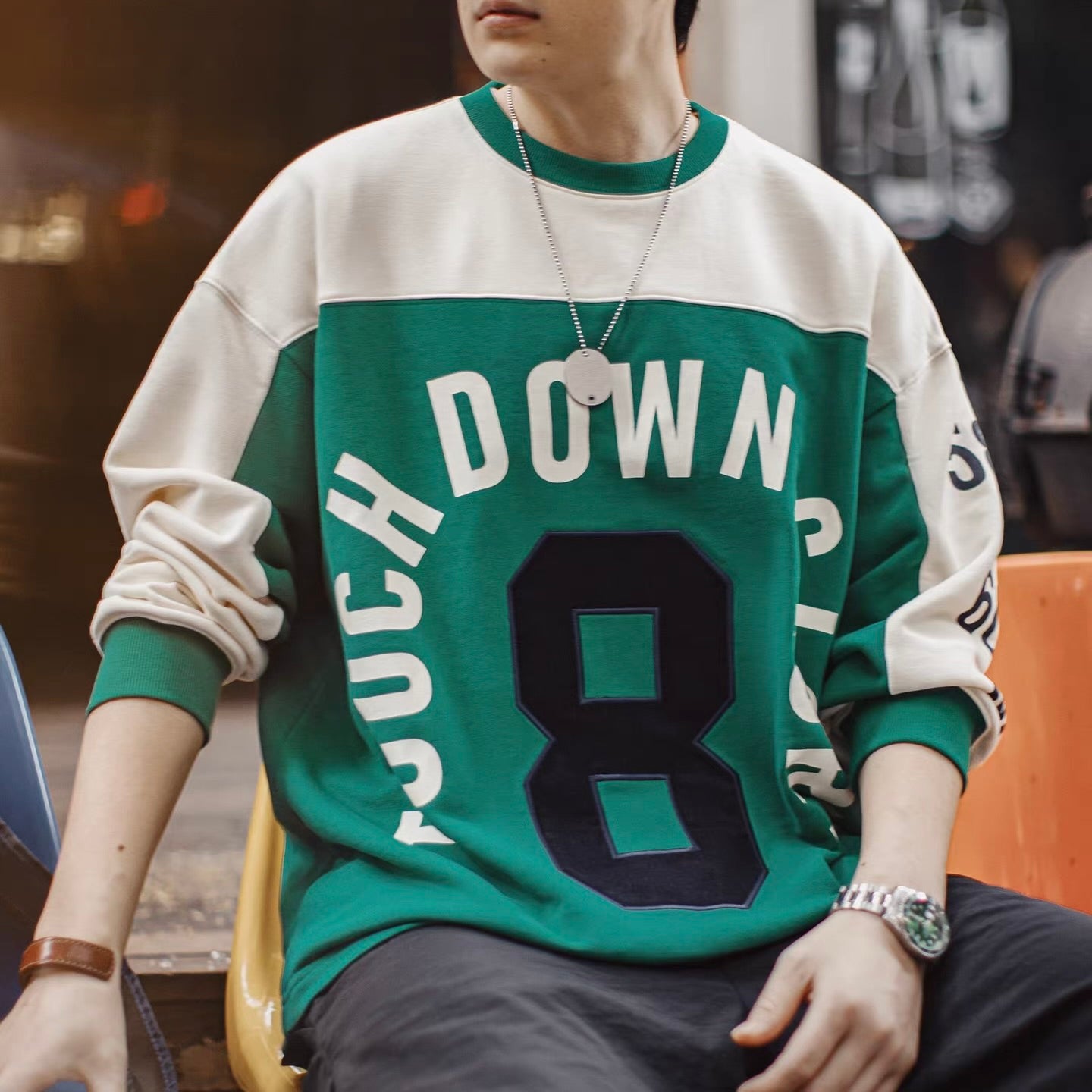 バイカラー スポーツ プルオーバー（1Color）260098