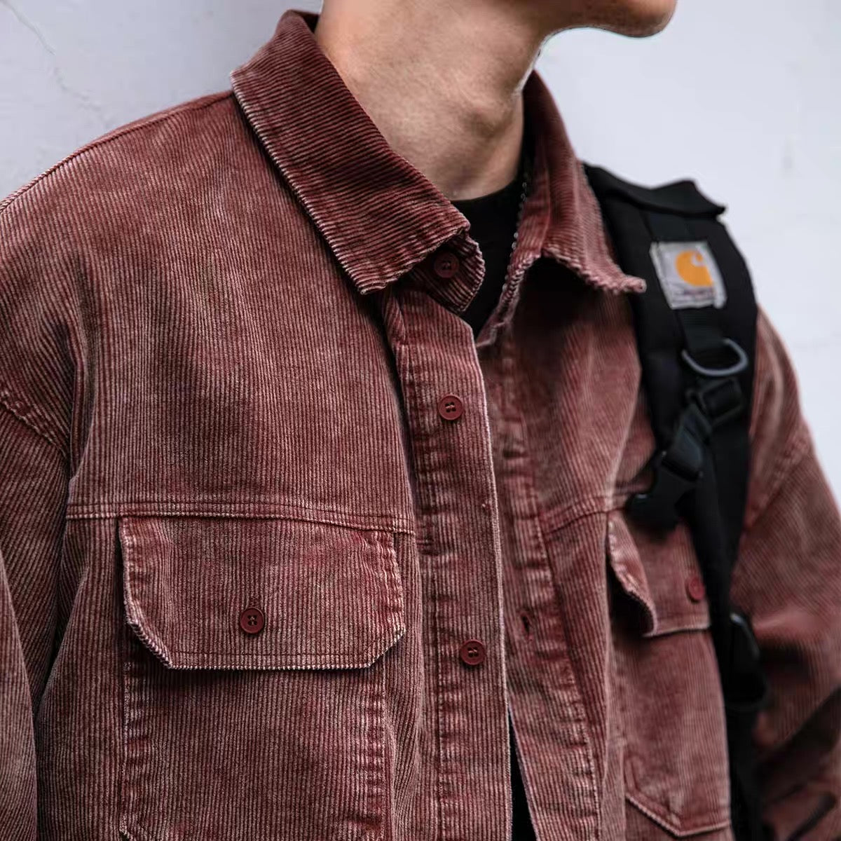 ウォッシュド コーデュロイ ワークシャツ（3Colors）250889