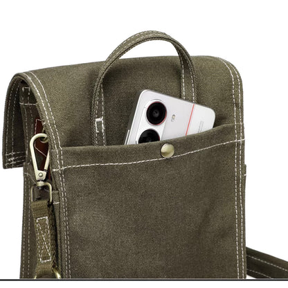 レトロ キャンバス ミニショルダーバッグ（1Color）260162