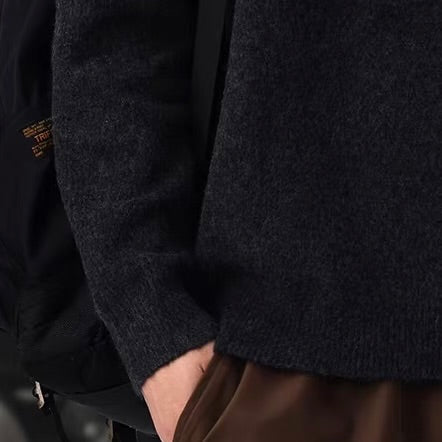 シンプル リラックスフィット セーター（4Colors）260035