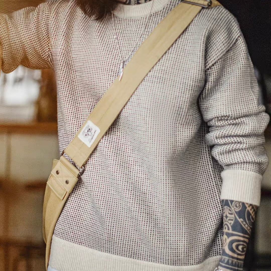 クルーネック シンプル セーター（1Color）260003