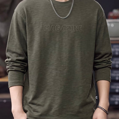 立体ロゴ ルーズフィット 長袖Tシャツ（3Colors）260638