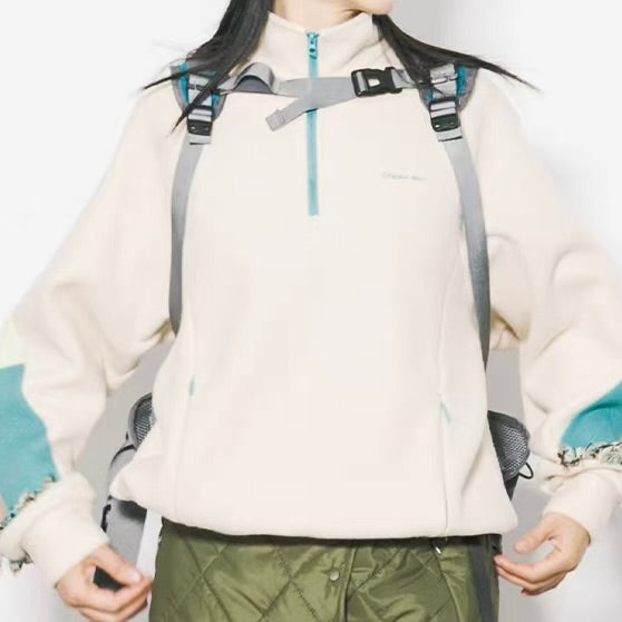 アクセントカラー スタンドネック プルオーバー（3Colors）251065