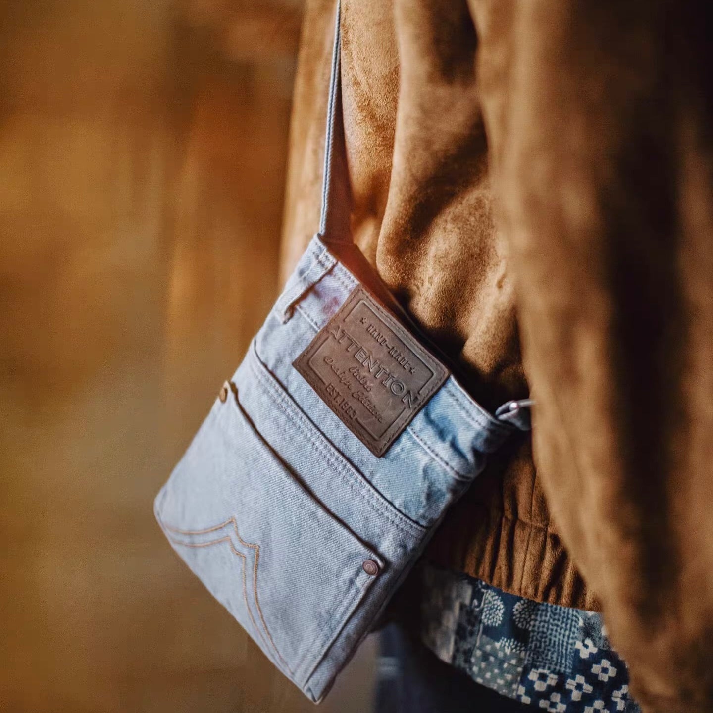 デニム ミニショルダーバッグ（1Color）251093