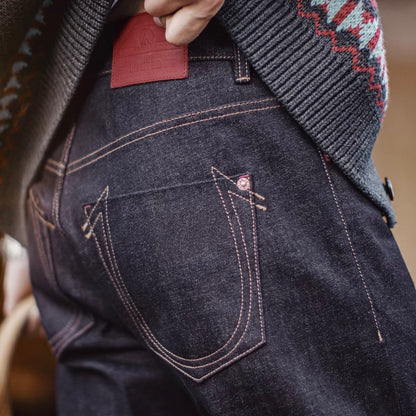 デザインステッチ テーパード デニムパンツ（1Color）250970