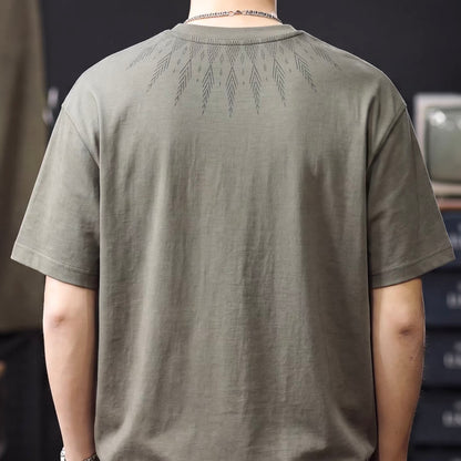アメリカンレトロ エスニックTシャツ（2Colors）260558