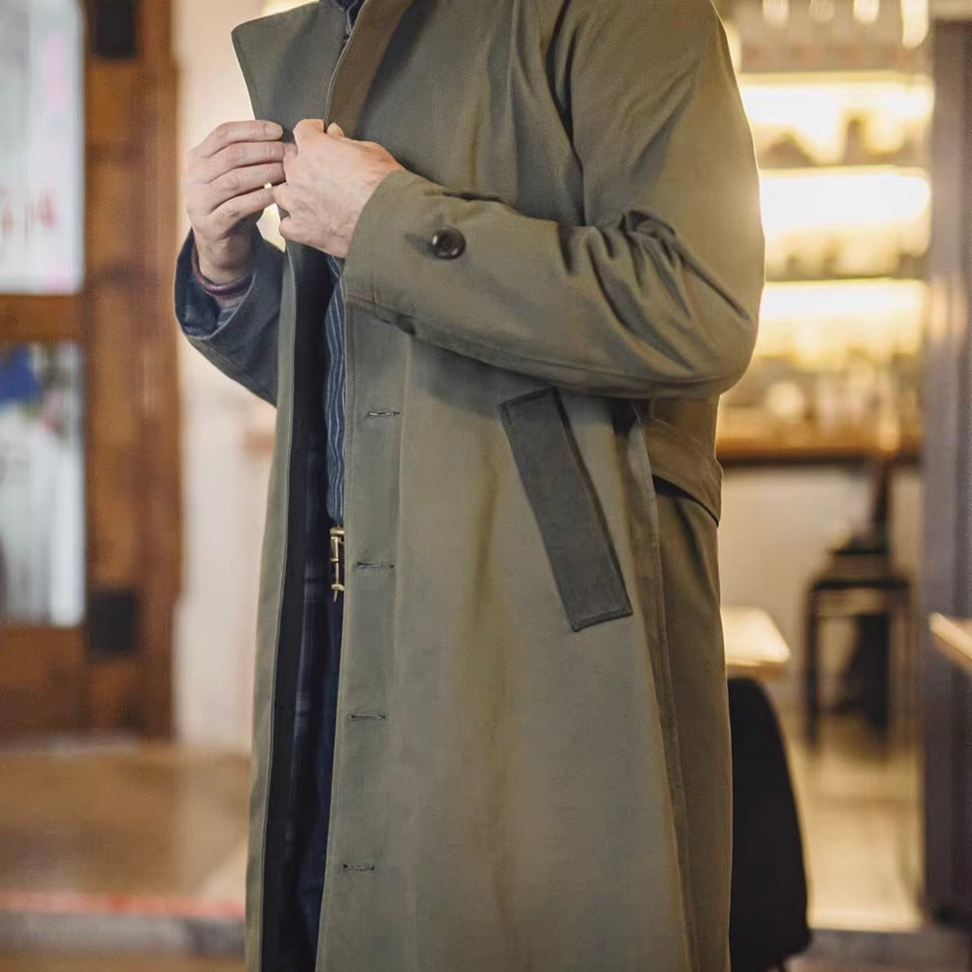 レトロ ミドル丈 オーバーコート（1Color）260046